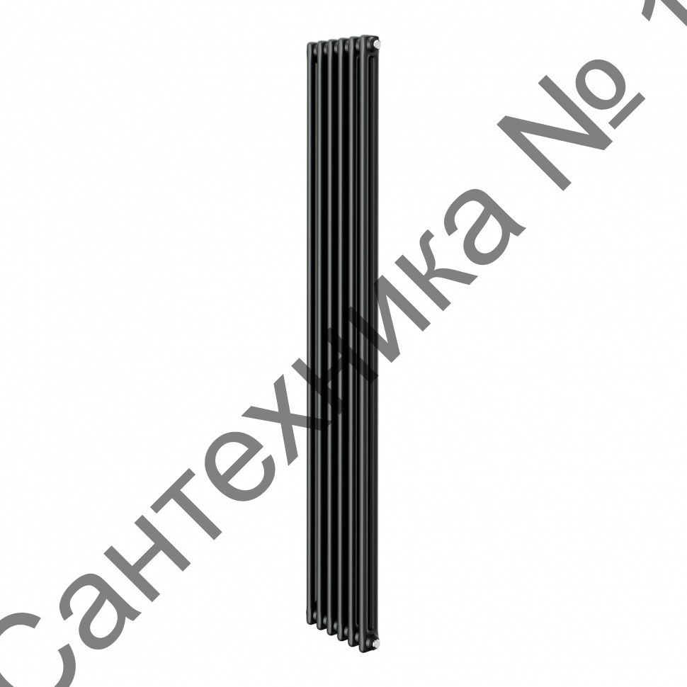 Дизайн-радиатор Insignia C2180 - 06 секций, боковое подключение RAL9005m Royal Thermo