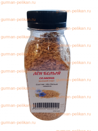 Лен белый семена, 250 мл