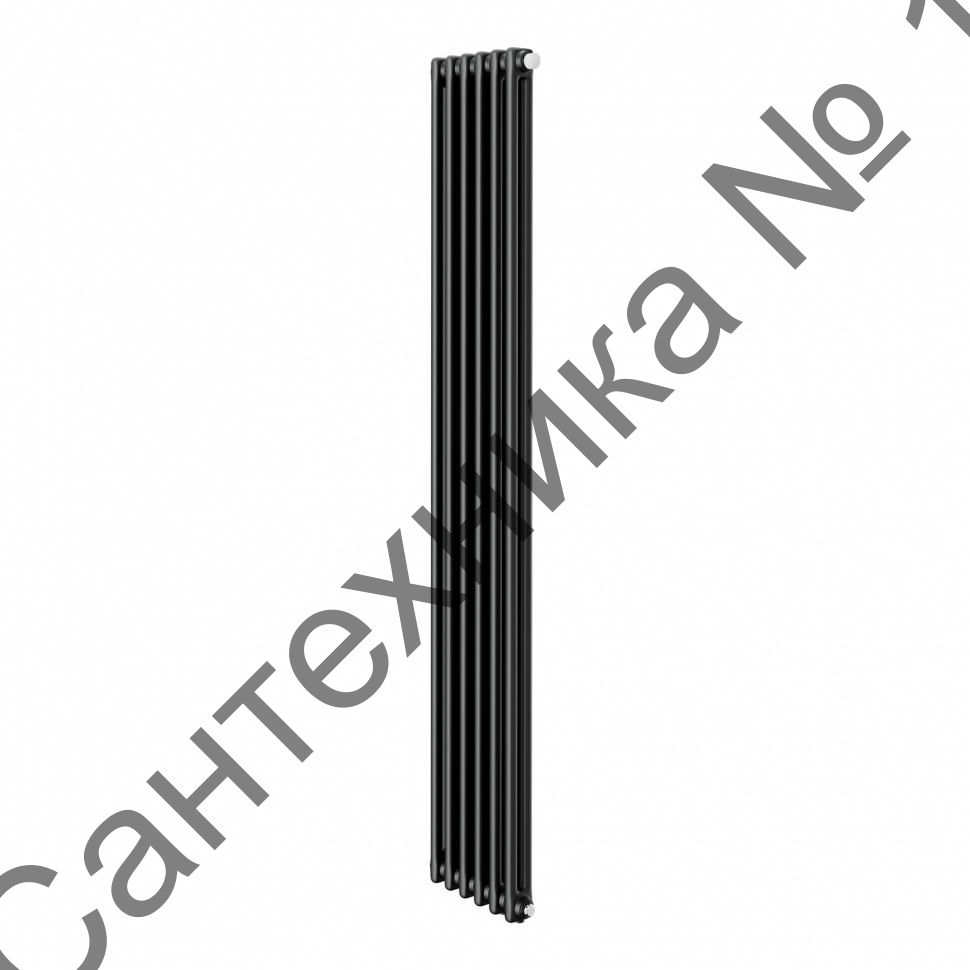 Дизайн-радиатор Insignia VC2180 - 06 секций, нижнее подключение RAL9005m Royal Thermo