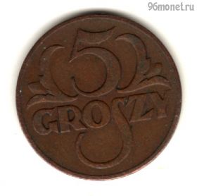 Польша 5 грошей 1936