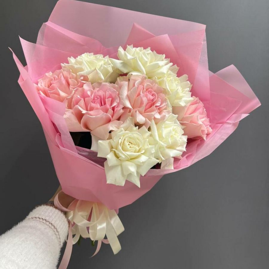 Микс нежный французских роз