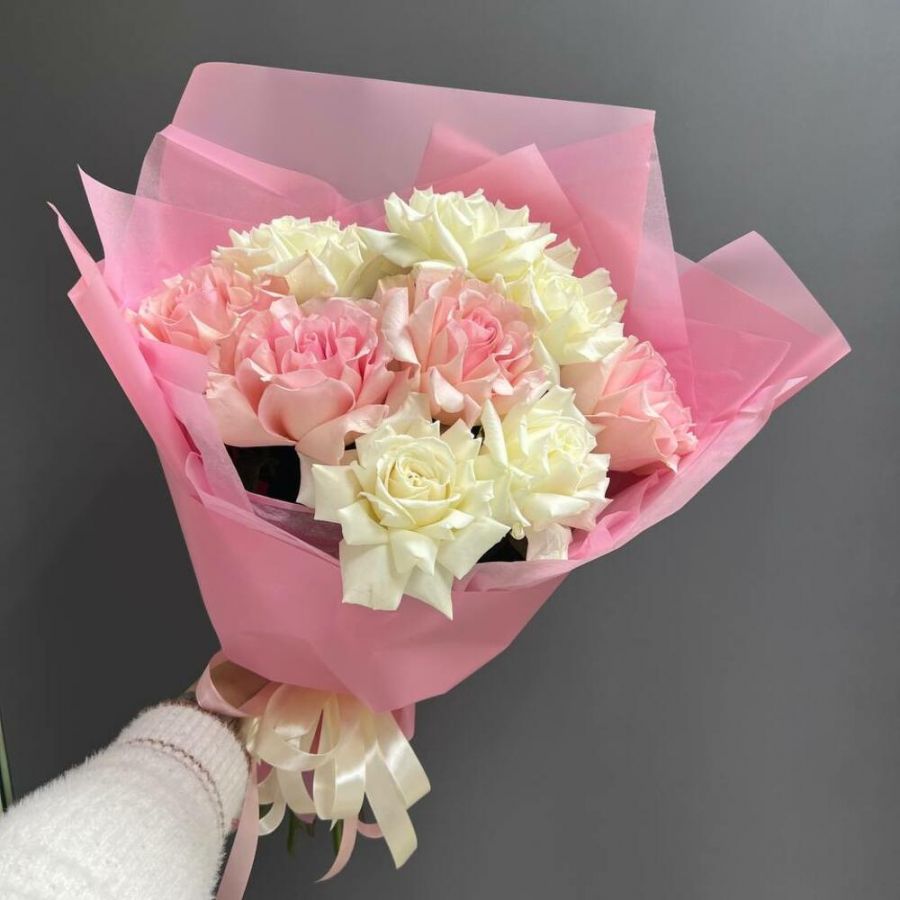 Микс нежный французских роз