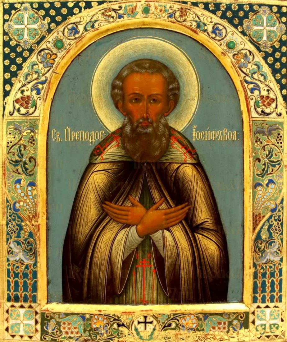 Икона Иосифа Волоцкого: Символ надежды и утешения (рукописная)