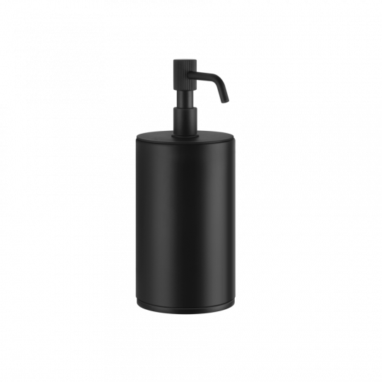 Дозатор для жидкого мыла настольный черный Gessi Venti20 Accessories 65438 схема 3
