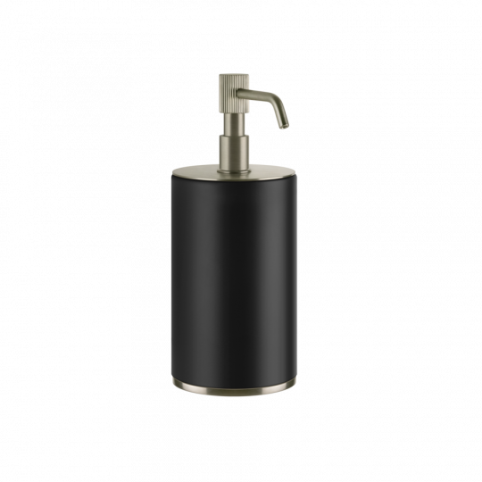 Дозатор для жидкого мыла настольный черный Gessi Venti20 Accessories 65438 схема 5