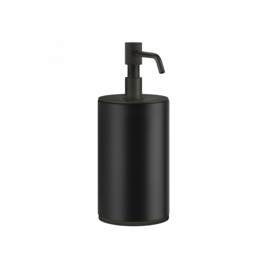 Дозатор для жидкого мыла настольный черный Gessi Venti20 Accessories 65438 схема 6