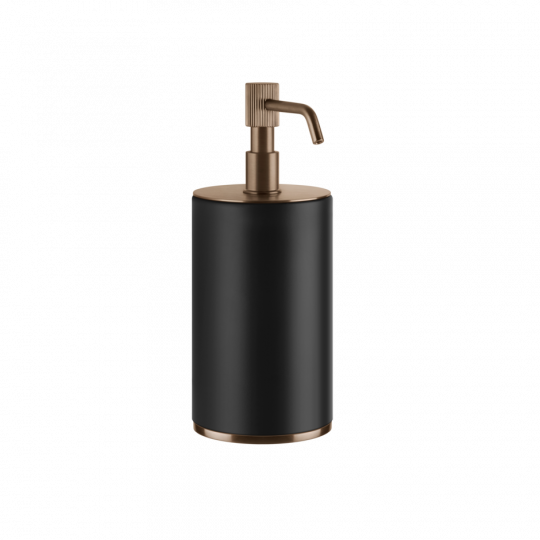 Дозатор для жидкого мыла настольный черный Gessi Venti20 Accessories 65438 схема 10