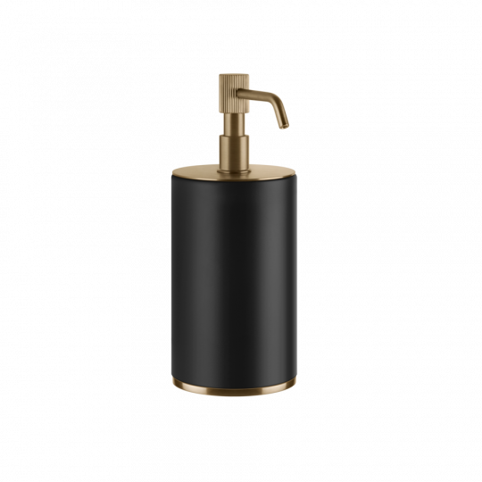 Дозатор для жидкого мыла настольный черный Gessi Venti20 Accessories 65438 схема 13