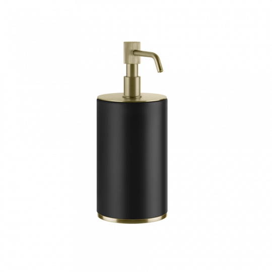 Дозатор для жидкого мыла настольный черный Gessi Venti20 Accessories 65438 схема 14