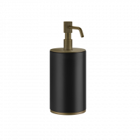 Дозатор для жидкого мыла настольный черный Gessi Venti20 Accessories 65438 схема 16