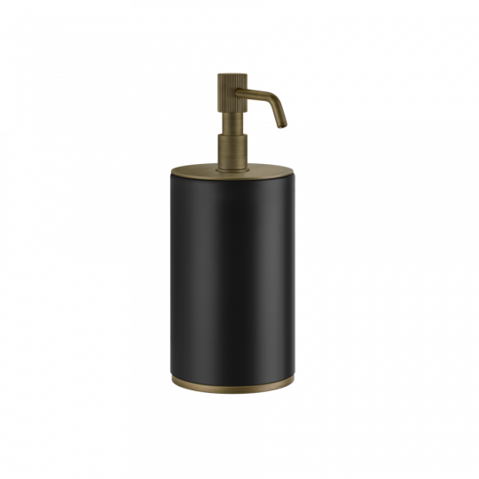 Дозатор для жидкого мыла настольный черный Gessi Venti20 Accessories 65438 схема 16