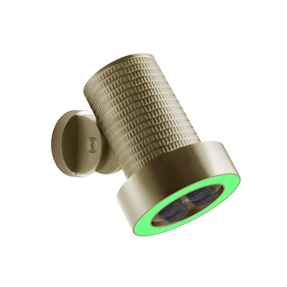 Душевая головка с хромотерапией Gessi Outdoor L многоструйная MECCANICA 57721