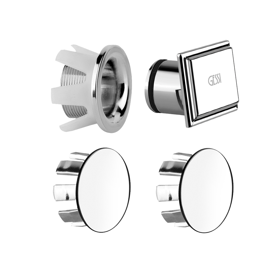 Изображение Комплект пробок для перелива и боковых отверстий Gessi Venti20 Total Look 46765