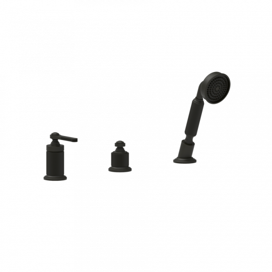 Смеситель для ванны на 3 отверстия Gessi Venti20 65043 схема 6