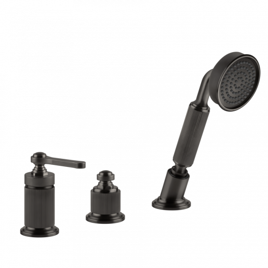 Смеситель для ванны на 3 отверстия Gessi Venti20 65043 схема 8