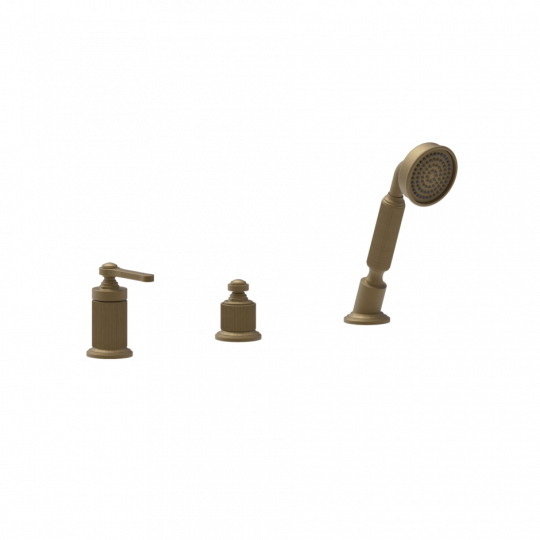 Смеситель для ванны на 3 отверстия Gessi Venti20 65043 схема 15