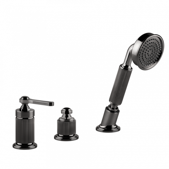 Смеситель для ванны на 3 отверстия Gessi Venti20 65043 схема 16