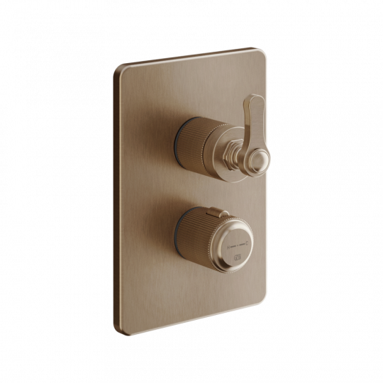 Смеситель для ванны и душа термостатический Gessi Venti20 65133 схема 10