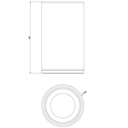 Стакан настольный черный Gessi Origini Accessories 58532 схема 2 Стакан настольный черный Gessi Origini Accessories 58532 схема 2