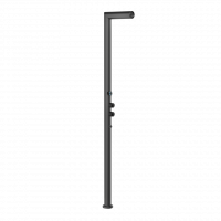 Душевая стойка с хромотерапией уличная Gessi Outdoor 63229 схема 5