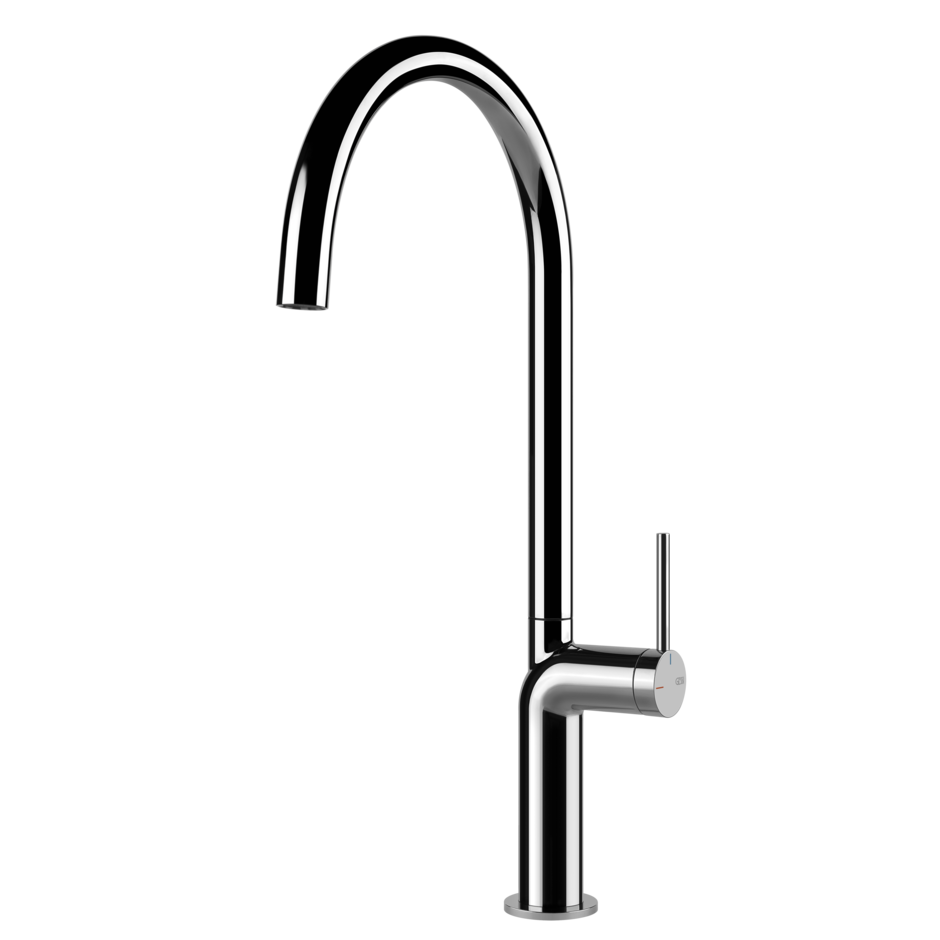 Cмеситель для кухонной мойки Gessi Stelo 60301/60303 цена от 34 223 ₽ Фото Cмеситель для кухонной мойки Gessi Stelo 60301/60303