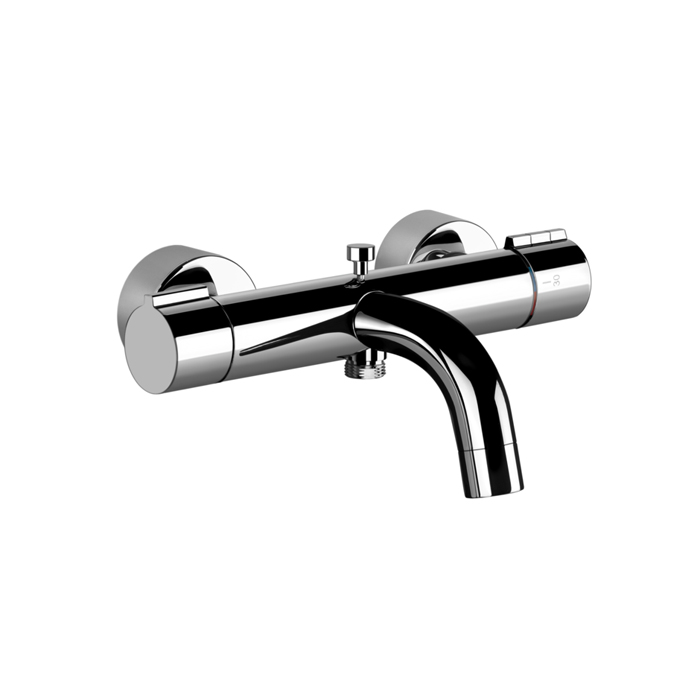 Смеситель для ванны термостатический Gessi Emporio Via tortona с автоматическим переключателем 18711
