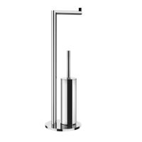 Стойка для туалета с держателем бумаги и ершиком Gessi Emporio accessories 38942 схема 1