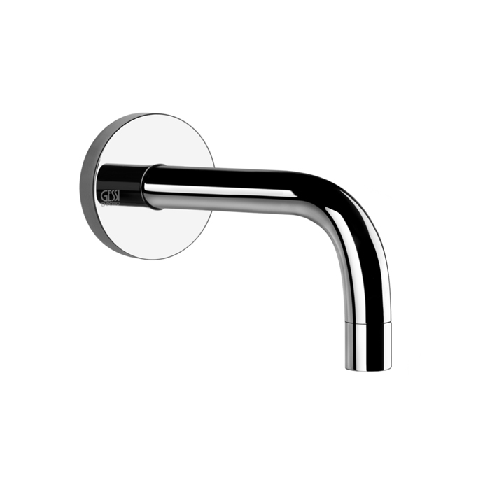 Изображение Излив короткий с креплением на стену Gessi Emporio Via tortona 38780