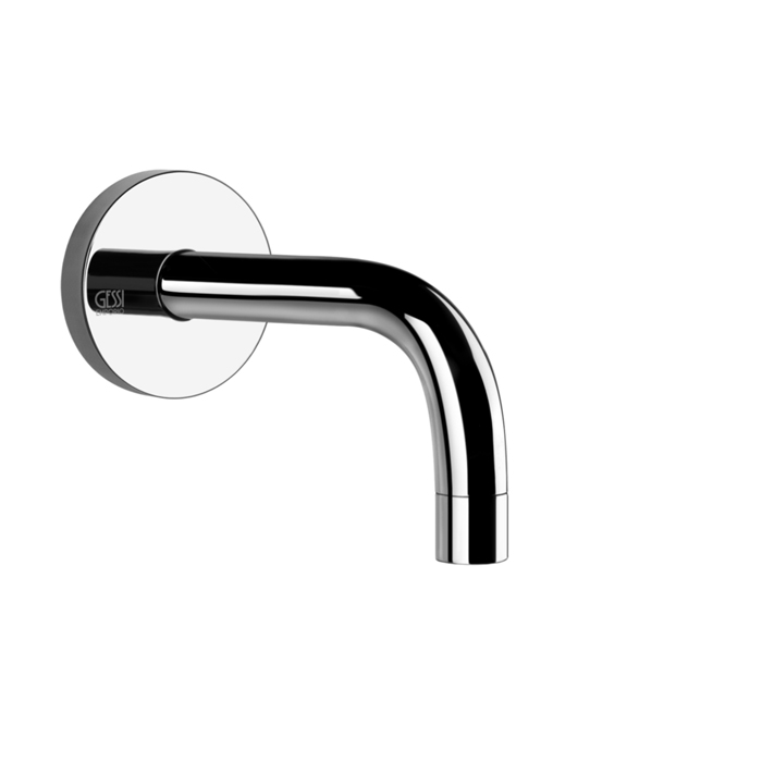 Короткий излив Gessi Emporio Via tortona комбинируемый с удалённым управлением 44285 настенный