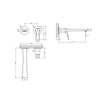 Смеситель для раковины Gessi Ventaglio 72088 схема 6 Смеситель для раковины Gessi Ventaglio 72088 схема 6