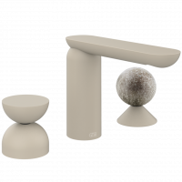 Смеситель вентильный Gessi Perle 74968273 для раковины схема 1