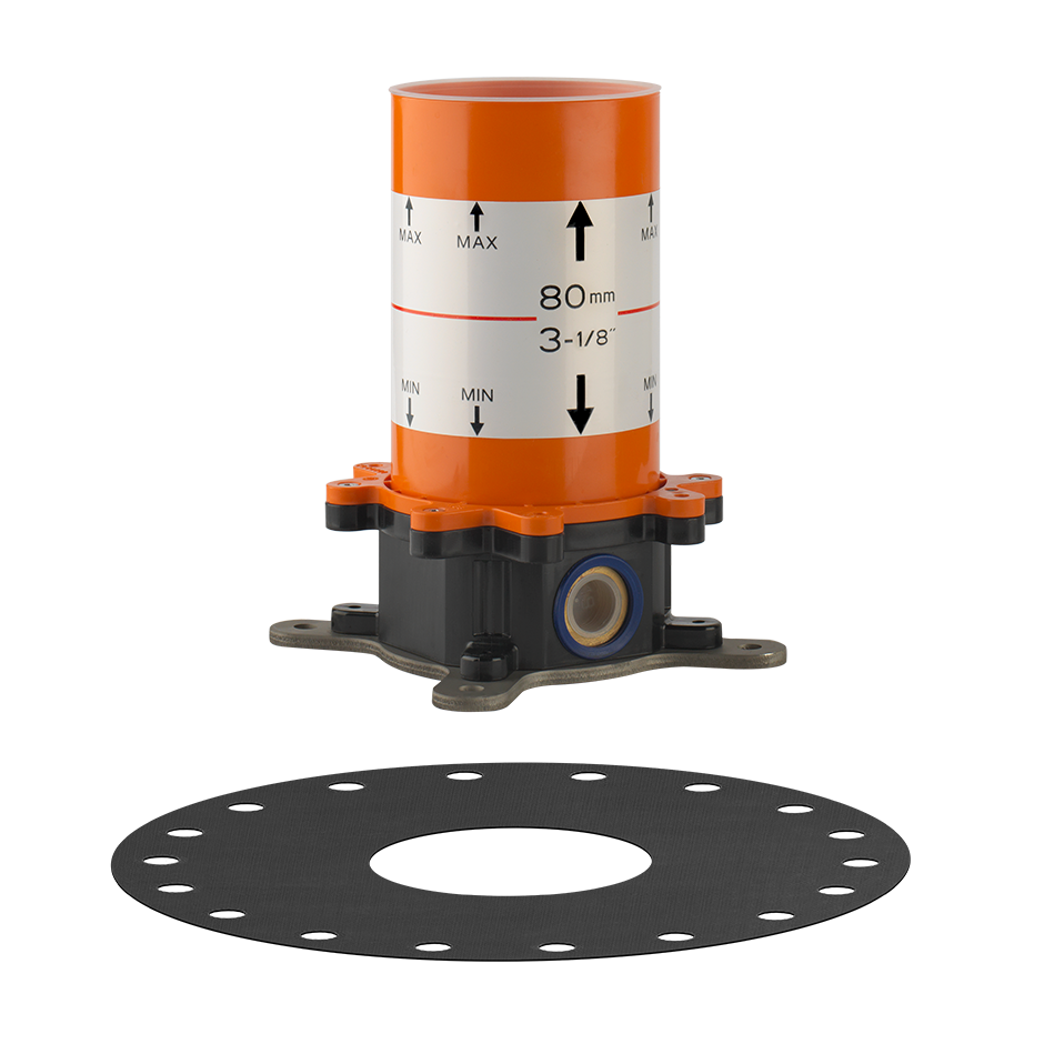 Встраиваемая часть для напольного смесителя Gessi 46189