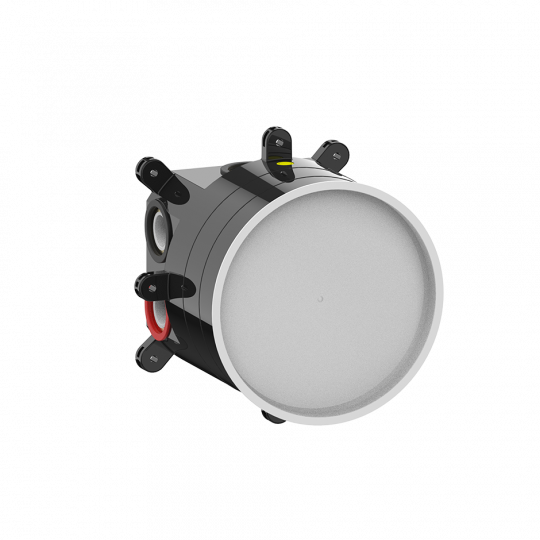 Встраиваемая часть для смесителя на 3 потребителя с кнопками 38268