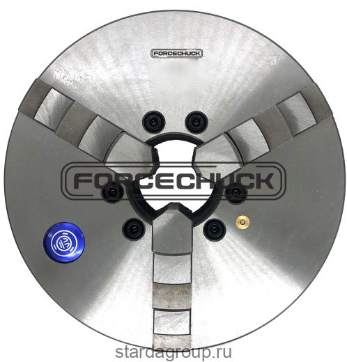 Трехкулачковый токарный патрон 7100-0033 FORCECHUCK с прямыми и обратными кулачками