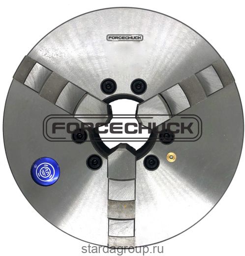 Трехкулачковый токарный патрон 7100-0041 FORCECHUCK с прямыми и обратными кулачками