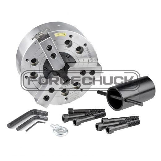 Патрон токарный механизированный K2405-250 (M85x2) FORCECHUCK со сквозным отверстием