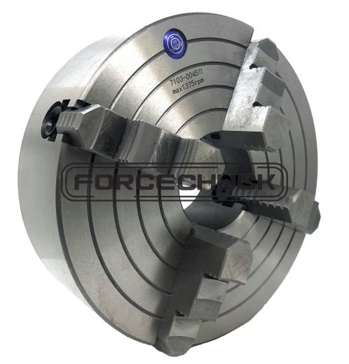 Четырехкулачковый токарный патрон 7103-630.D11 FORCECHUCK с независимым перемещением кулачков