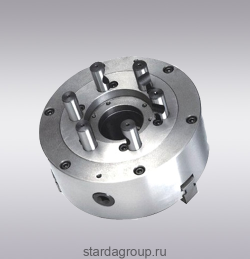 Трехкулачковый самоцентрирующий токарный патрон серии K11-125/D-4