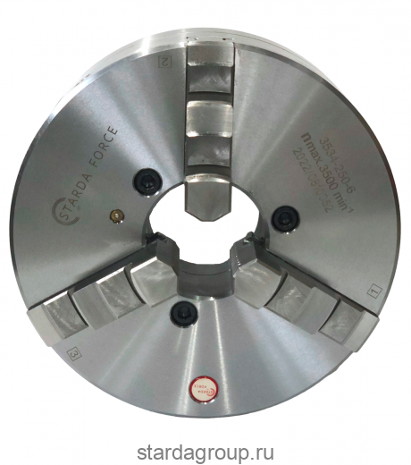 Патрон токарный самоцентрирующийся спиральный 3534-200-5-P