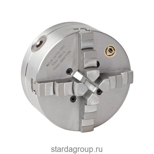 Патрон токарный самоцентрирующийся спиральный 3745-160-4