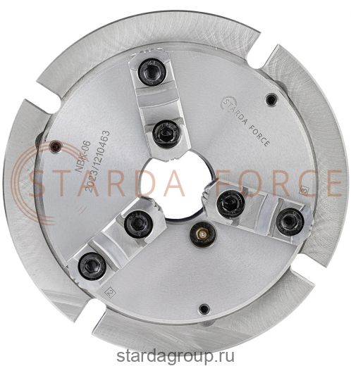 СВЕРХТОНКИЙ ТОКАРНЫЙ ПАТРОН SF NBK-10 С ОСНОВАНИЕМ STARDA FORCE