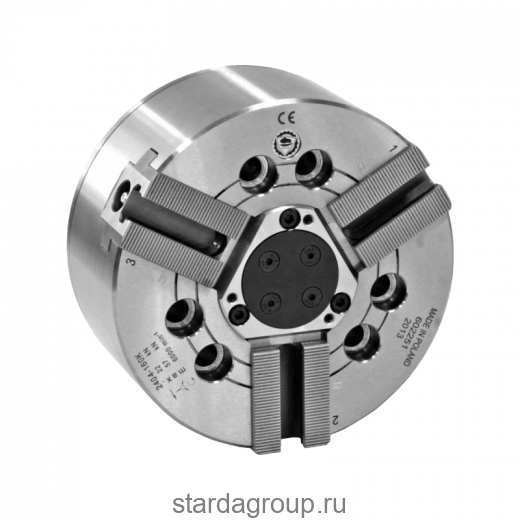 Механизированный токарный патрон без проходного отверстия 2404-160K SGM