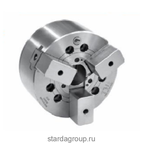 Механизированный токарный патрон с проходным отверстием 2405-200-52 SWS