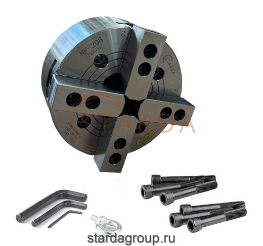 Механизированный токарный патрон NF-212 STARDA