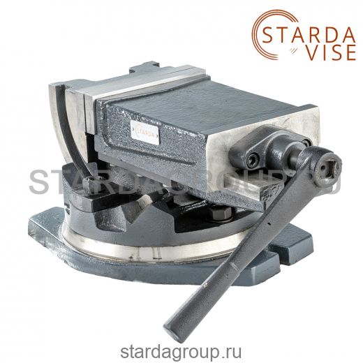 Тиски станочные двухповоротные Q41 QHK160 STARDA VISE