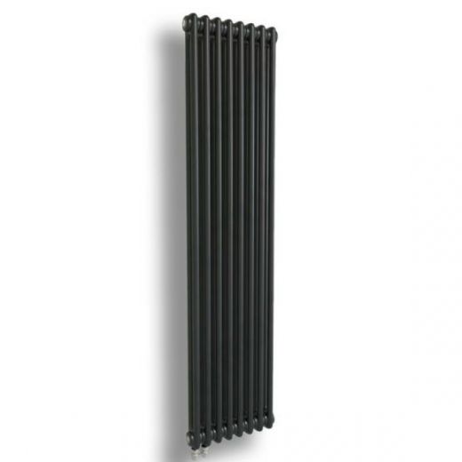 Радиатор стальной трубчатый RIFAR TUBOG 2180-08-DV1, нижнее подключение (черный янтарь матовый)
