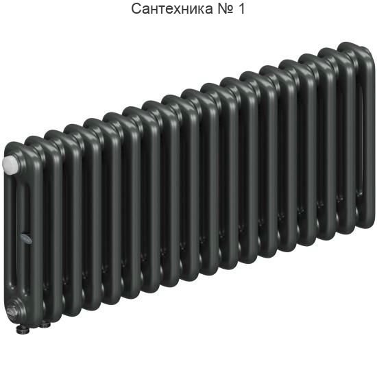 Радиатор стальной трубчатый RIFAR TUBOG 3037-24-DV1, нижнее подключение (титан)