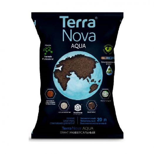 Грунт Новая земля универсальный Аква/Aqua 20л