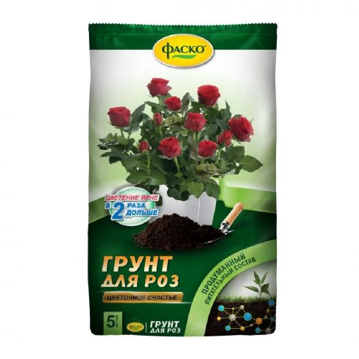 Грунт ЦВЕТОЧНОЕ СЧАСТЬЕ Для роз 5л