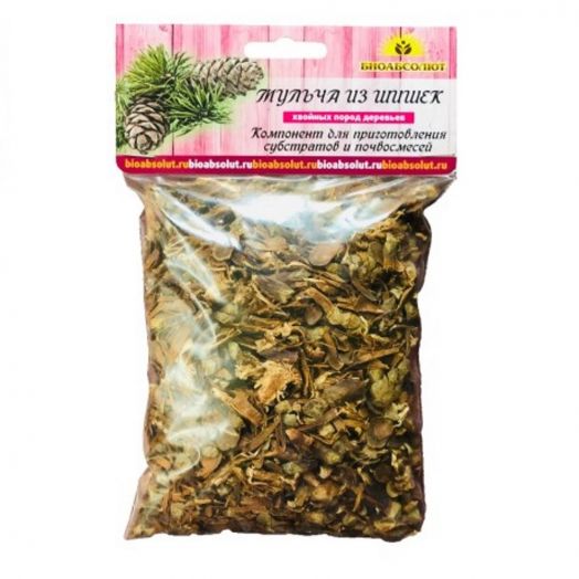 Мульча БИОАБСОЛЮТ из шишек 0,5л